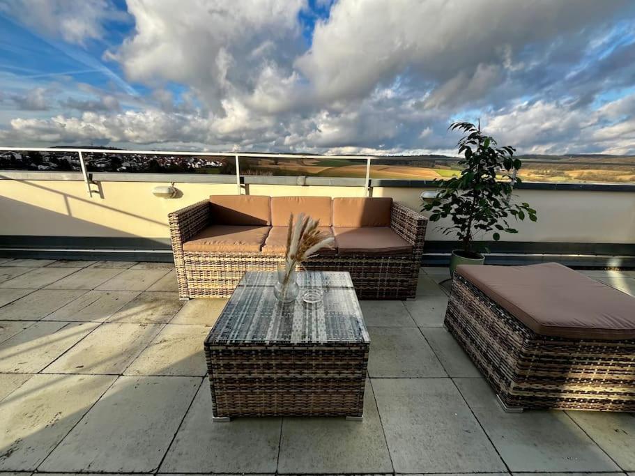 Charmante Penthouse - Therme Badewelt - Museum In Sinsheim Hoffenheim Exteriör bild